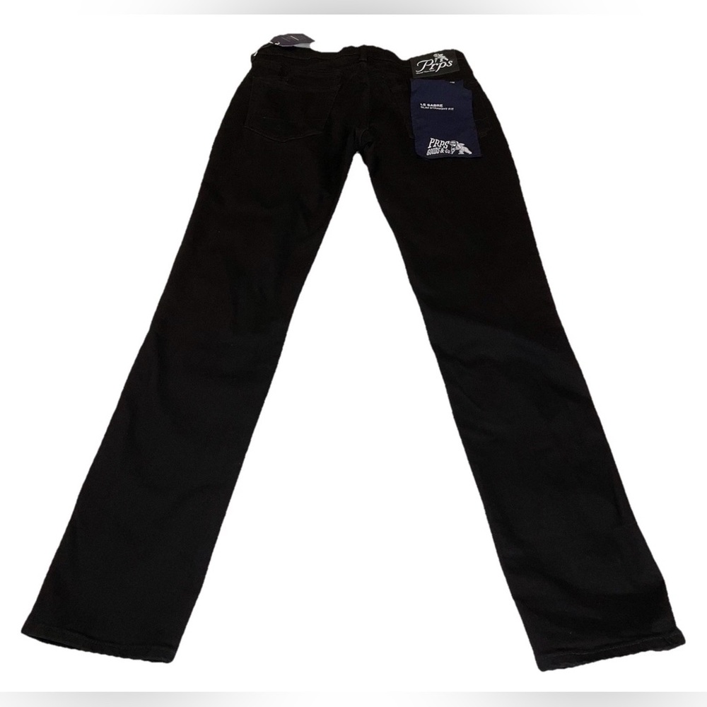 PRPS Goods &‎ Co Le Sabre Slim Straight Black Jeans Sz 32 NWT Made In UAE
